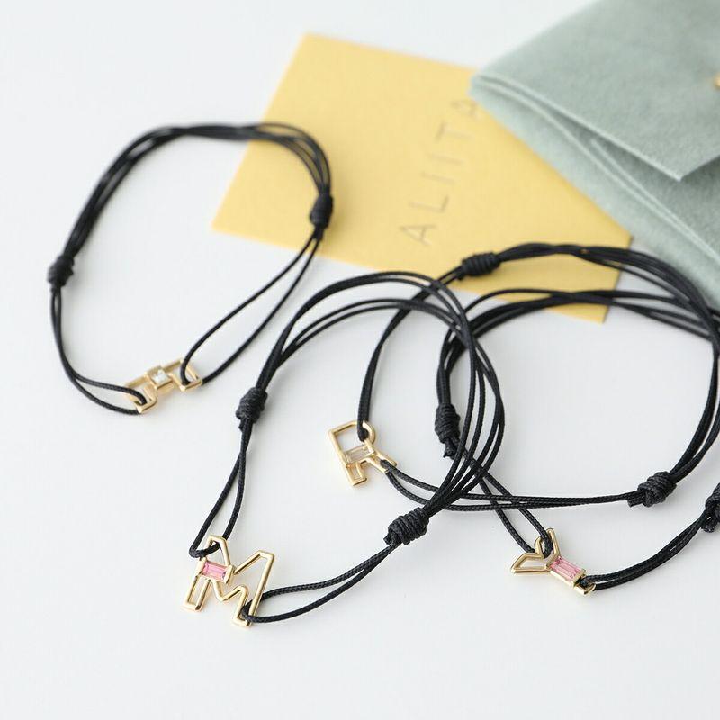ALIITA（アリータ） ブレスレット LETRA CORD BRACELET レディース