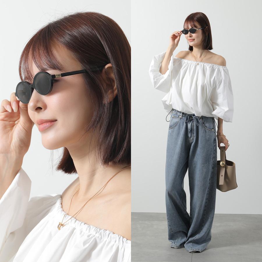 miu miu（ミュウミュウ） サングラス SMU 04Z レディース オーバル