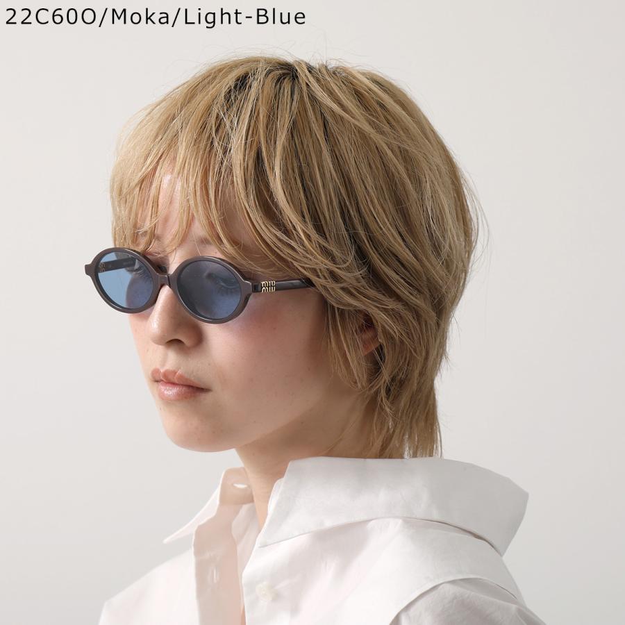 miu miu（ミュウミュウ） サングラス SMU 04Z レディース オーバル
