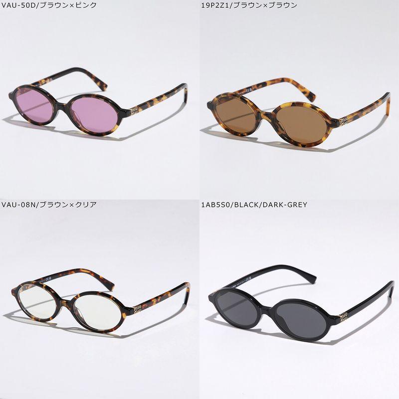 miu miu（ミュウミュウ） サングラス SMU 04Z レディース オーバル