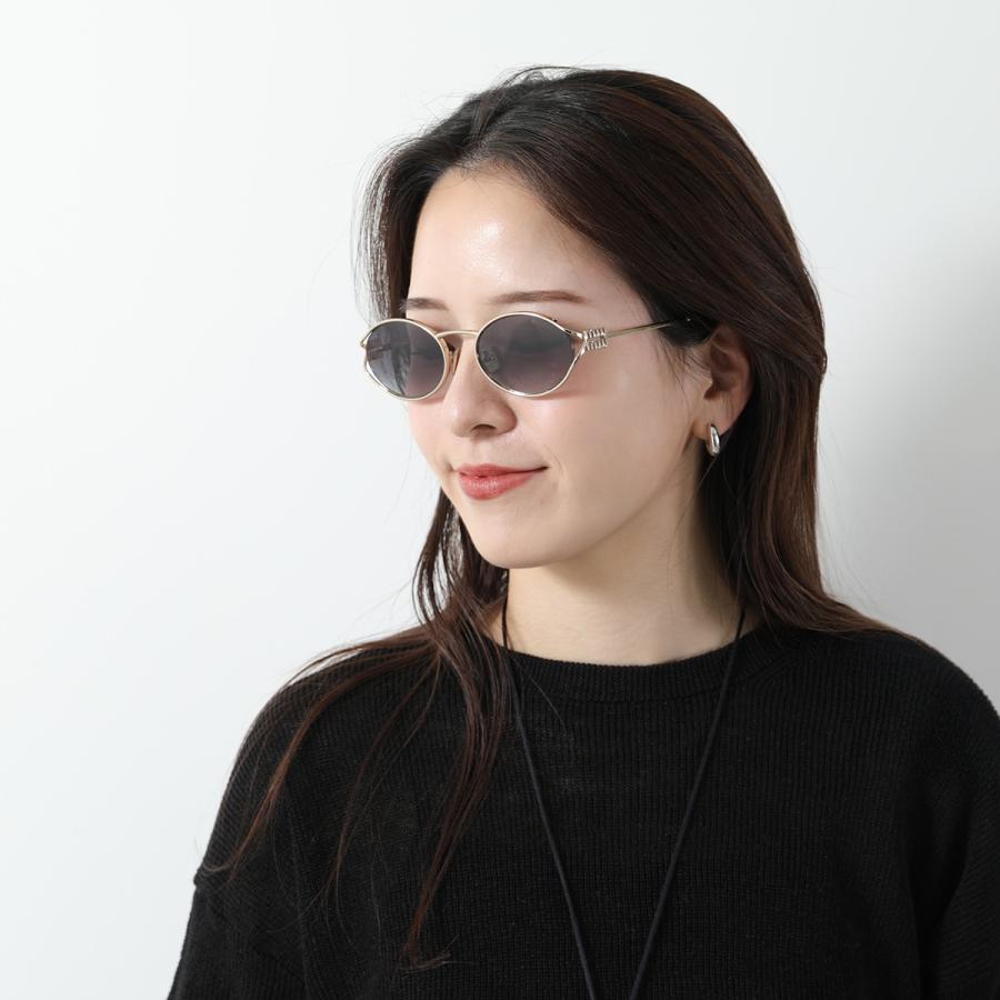 miu miu（ミュウミュウ） サングラス SMU 52Y レディース オーバル
