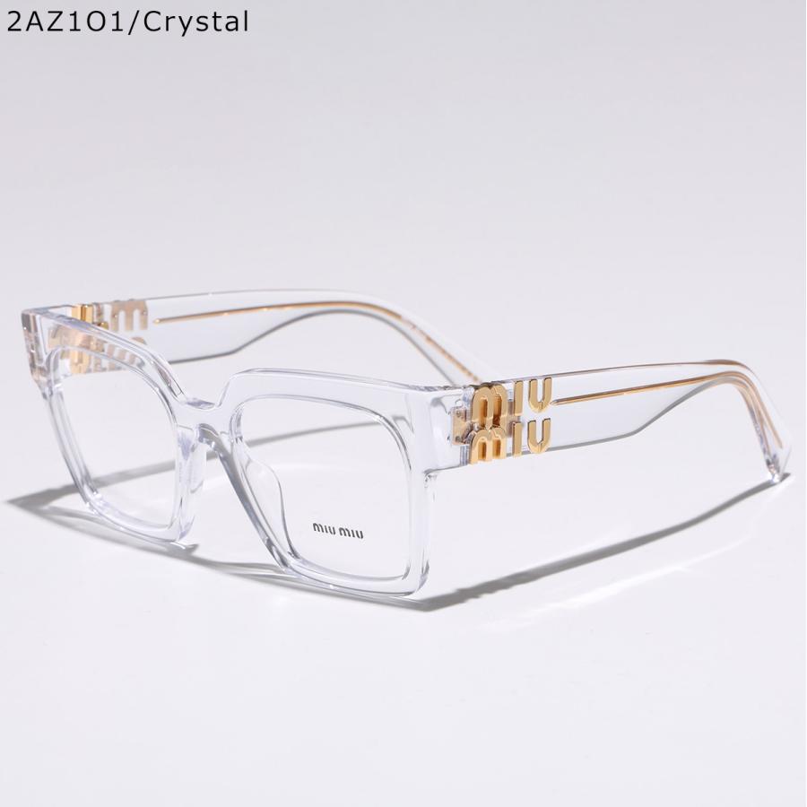 miu MIUMIU ミュウミュウ メガネ VMU 04U レディース メタルロゴ アイ