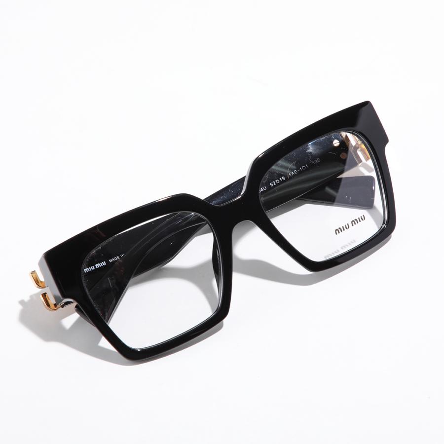 miu MIUMIU ミュウミュウ メガネ VMU 04U レディース メタルロゴ アイ  