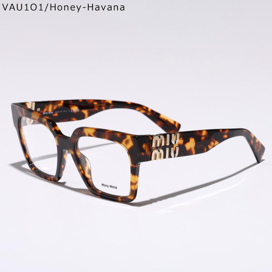 miu MIUMIU ミュウミュウ メガネ VMU 04U レディース メタルロゴ アイ