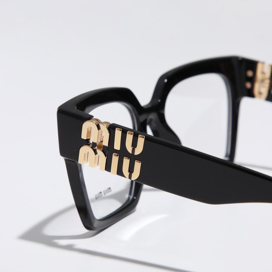 miu MIUMIU ミュウミュウ メガネ VMU 04U レディース メタルロゴ アイ  