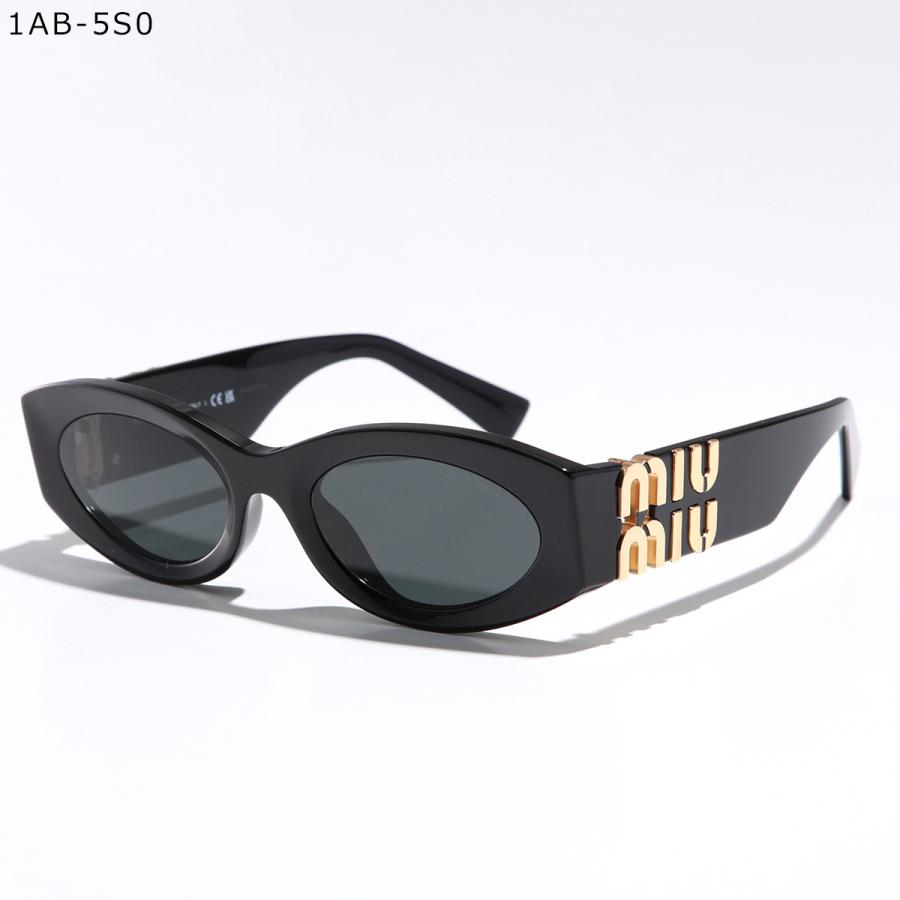 miu miu（ミュウミュウ） サングラス SMU 11W レディース オーバル型