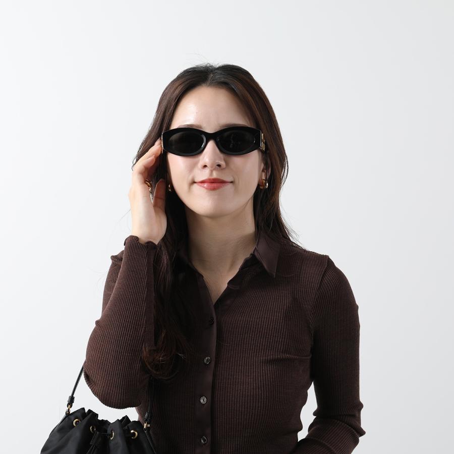 miu miu（ミュウミュウ） サングラス SMU 11W レディース オーバル型