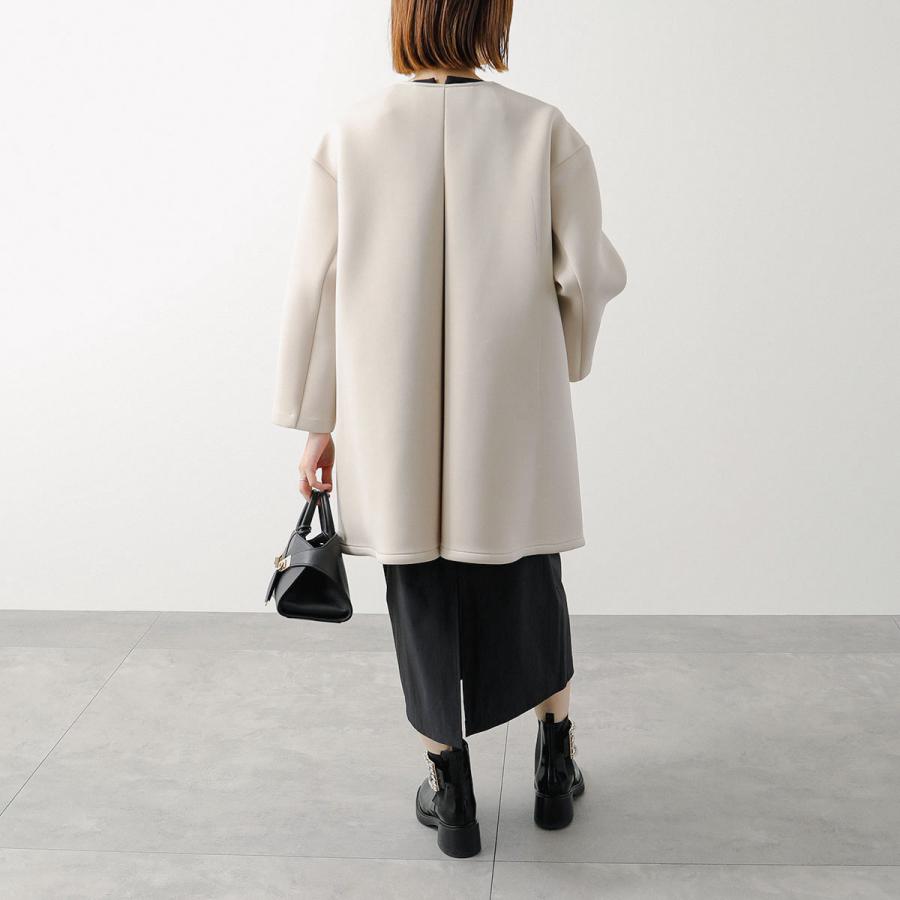 anana（アナナ） ノーカラーコート a79-031 レディース パール付