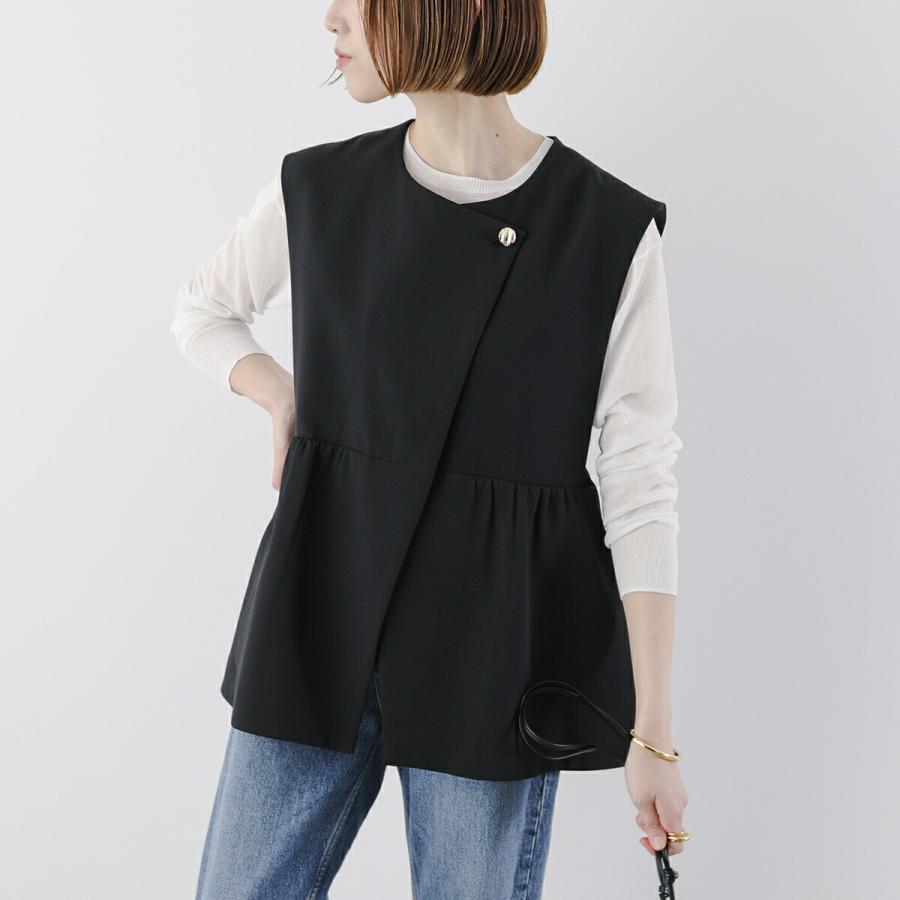 CHIGNON シニヨン ペプラム ベスト 4646-489MK レディース CHIGNON シニヨン ペプラム ベスト 4646-489MK レディース