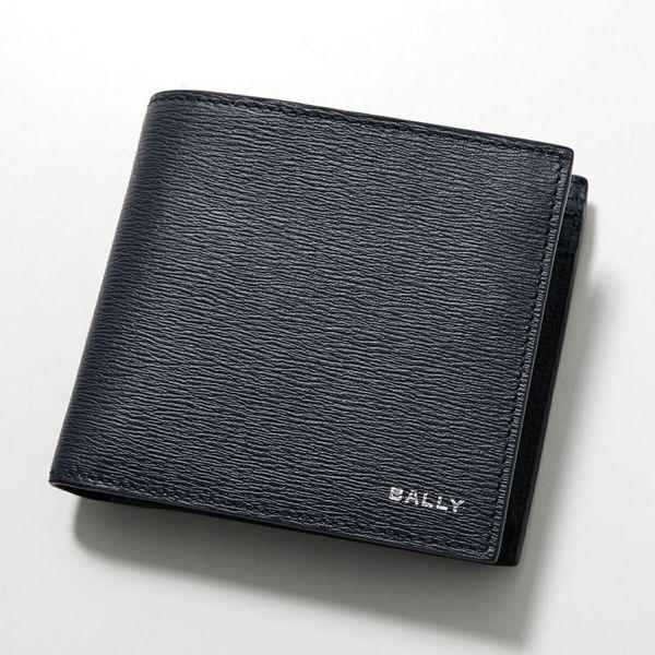 Bally（バリー） 二つ折り財布 MLW03P VT399 メンズ ミニ財布 小銭入れ