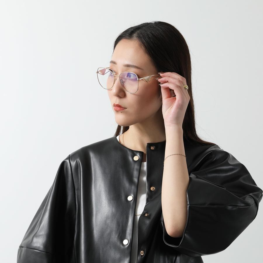 PRADA（プラダ） サングラス SPR57Y SZVN バタフライ型 メタルフレーム