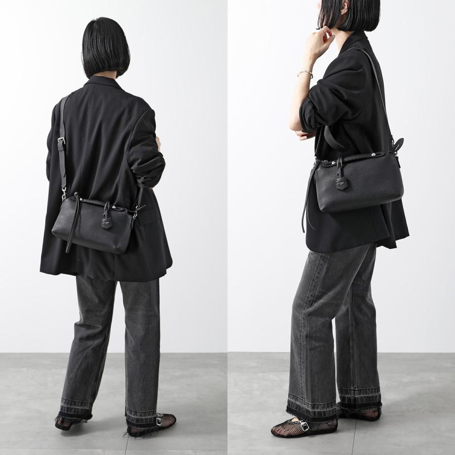 FENDI フェンディ ビジネスバック ハンドバック レザー ブラック FENDI（フェンディ） バッグ メンズ ブランド ズッカ トートバッグ