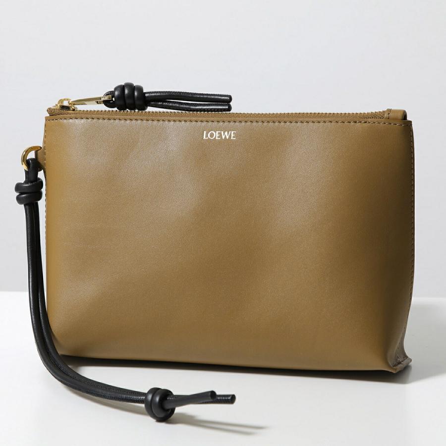 LOEWE ロエベ クラッチバッグ KNOT T POUCH ノット Tポーチ LOEWE ロエベ クラッチバッグ KNOT T POUCH ノット Tポーチ