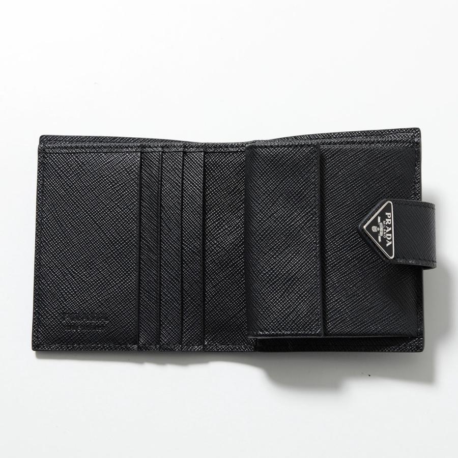PRADA プラダ 二つ折り財布 2MO008 2DYG メンズ サフィアーノ PRADA プラダ 二つ折り財布 2MO008 2DYG メンズ サフィアーノ