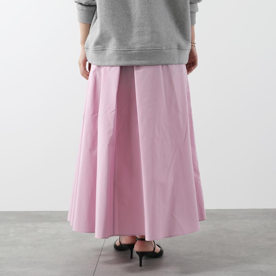 WEEKEND MAX MARA ウィークエンド マックスマーラ ロングスカート CURVATO クルヴァート レディース フレア Aライン プリーツ カラー2色の画像