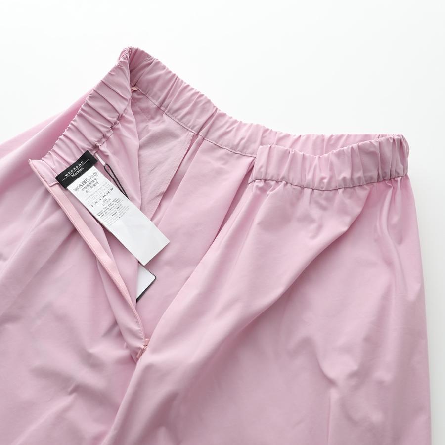 WEEKEND MAX MARA ウィークエンド マックスマーラ ロングスカート CURVATO クルヴァート レディース フレア Aライン プリーツ カラー2色の画像