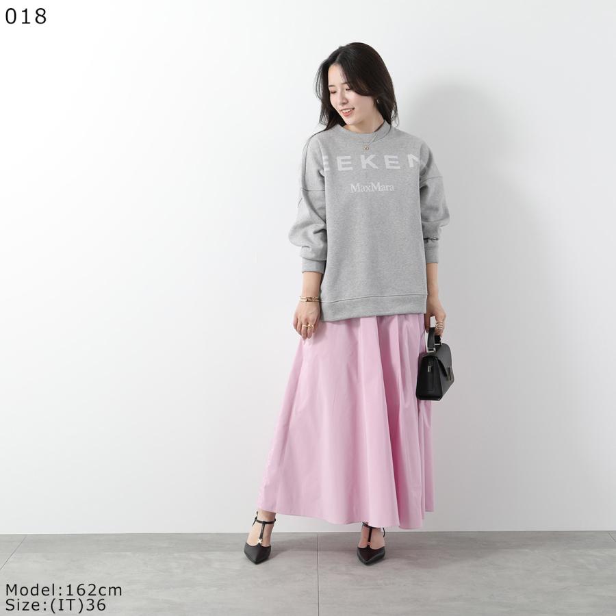 WEEKEND MAX MARA ウィークエンド マックスマーラ ロングスカート CURVATO クルヴァート レディース フレア Aライン プリーツ カラー2色の画像