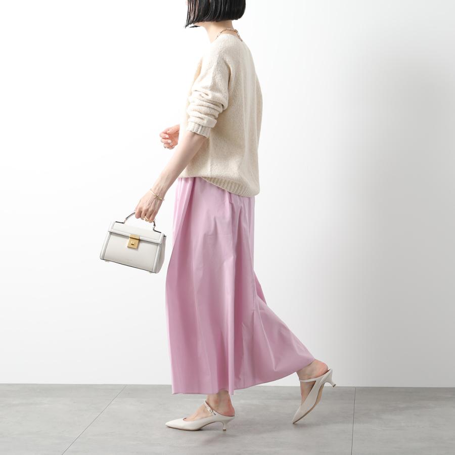 WEEKEND MAX MARA ウィークエンド マックスマーラ ロングスカート CURVATO クルヴァート レディース フレア Aライン プリーツ カラー2色の画像