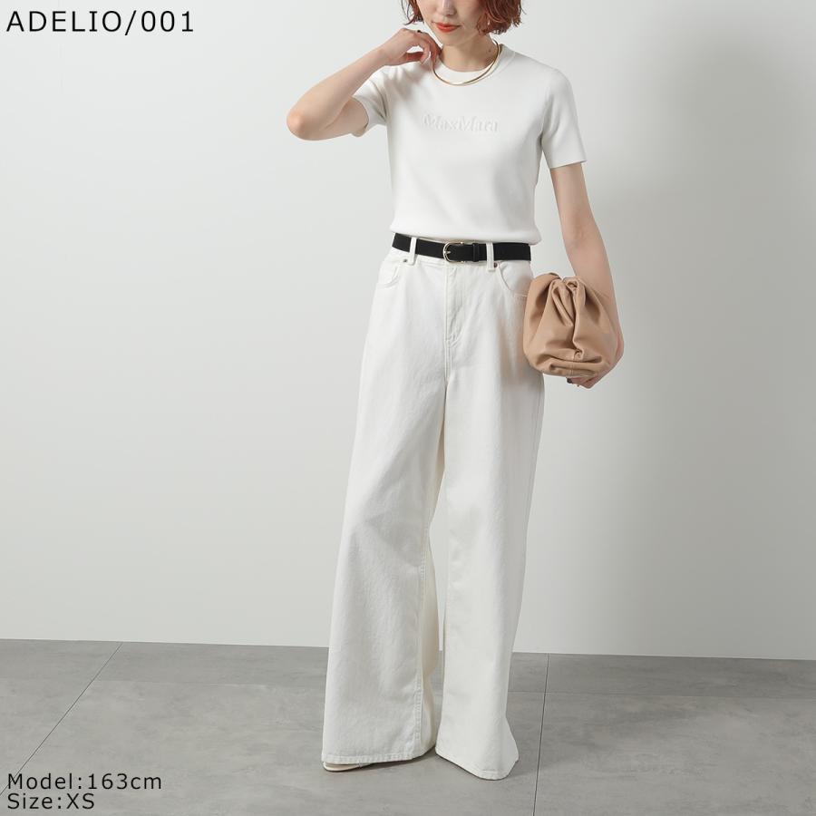 新品未使用 MaxMara ADELIO 半袖 ニット Tシャツ 白 S Max Mara（マックスマーラ） 半袖 ニット SEGALE セガレ ADELIO