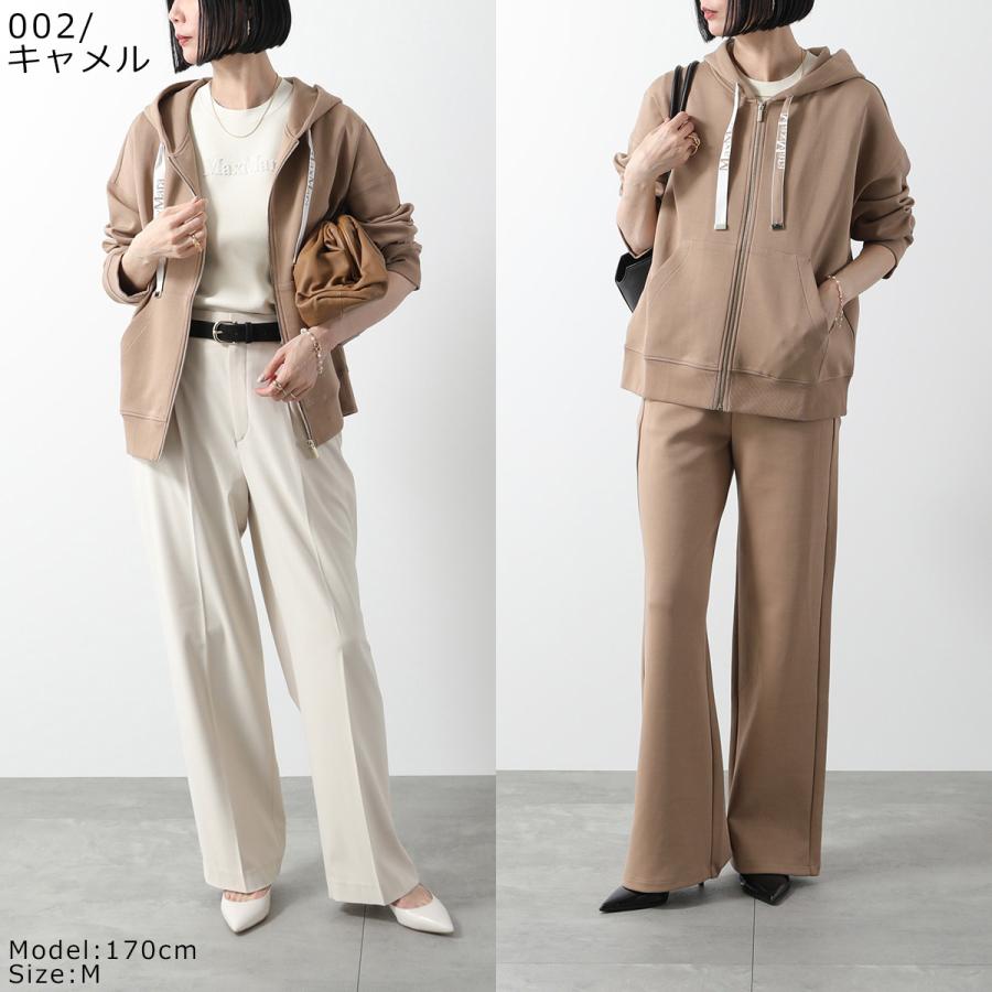 美品✨MaxMara 総柄 ベージュ ダブルジップ 白タグ 希少 パーカー S MAXMARA（エスマックスマーラ） エス マックスマーラ パーカー JOUR