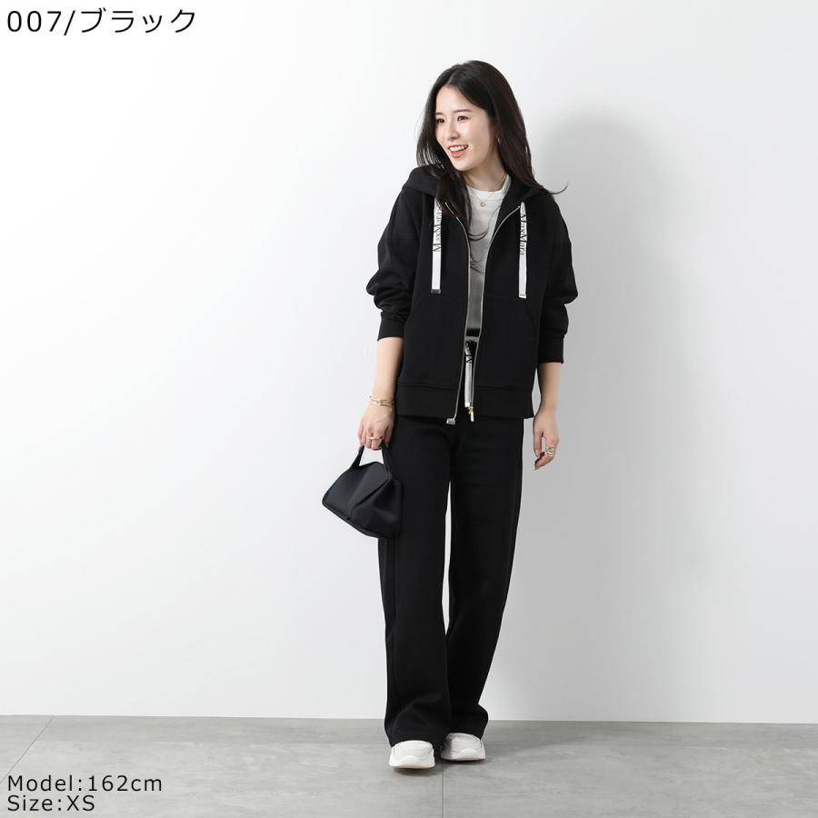 S MAX MARA エス マックスマーラ パーカー JOUR ジュール レディース ジップアップ 長袖 フーディ コットンブレンド ロゴ カラー7色の画像