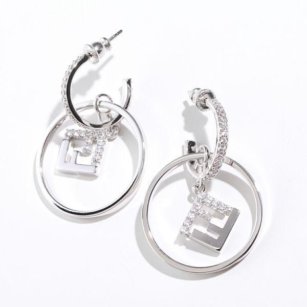 FENDI（フェンディ） フープピアス 8AK343 A44G レディース FFロゴ