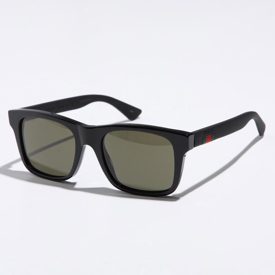 GUCCI（グッチ） サングラス GG0008S メンズ スクエア型 ウェリントン