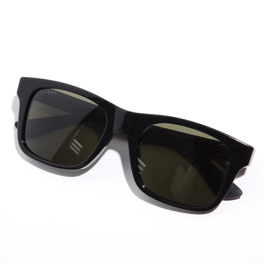 GUCCI（グッチ） サングラス GG0008S メンズ スクエア型 ウェリントン