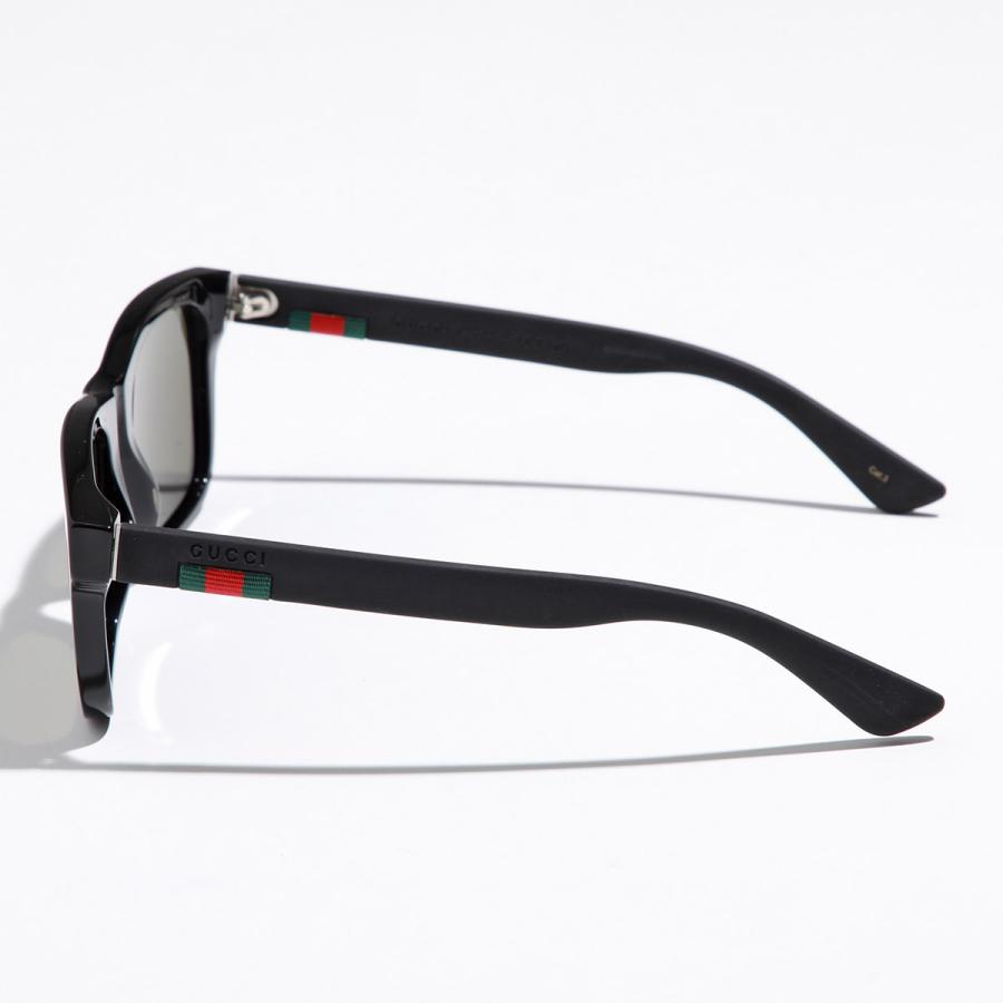 GUCCI（グッチ） サングラス GG0008S メンズ スクエア型 ウェリントン