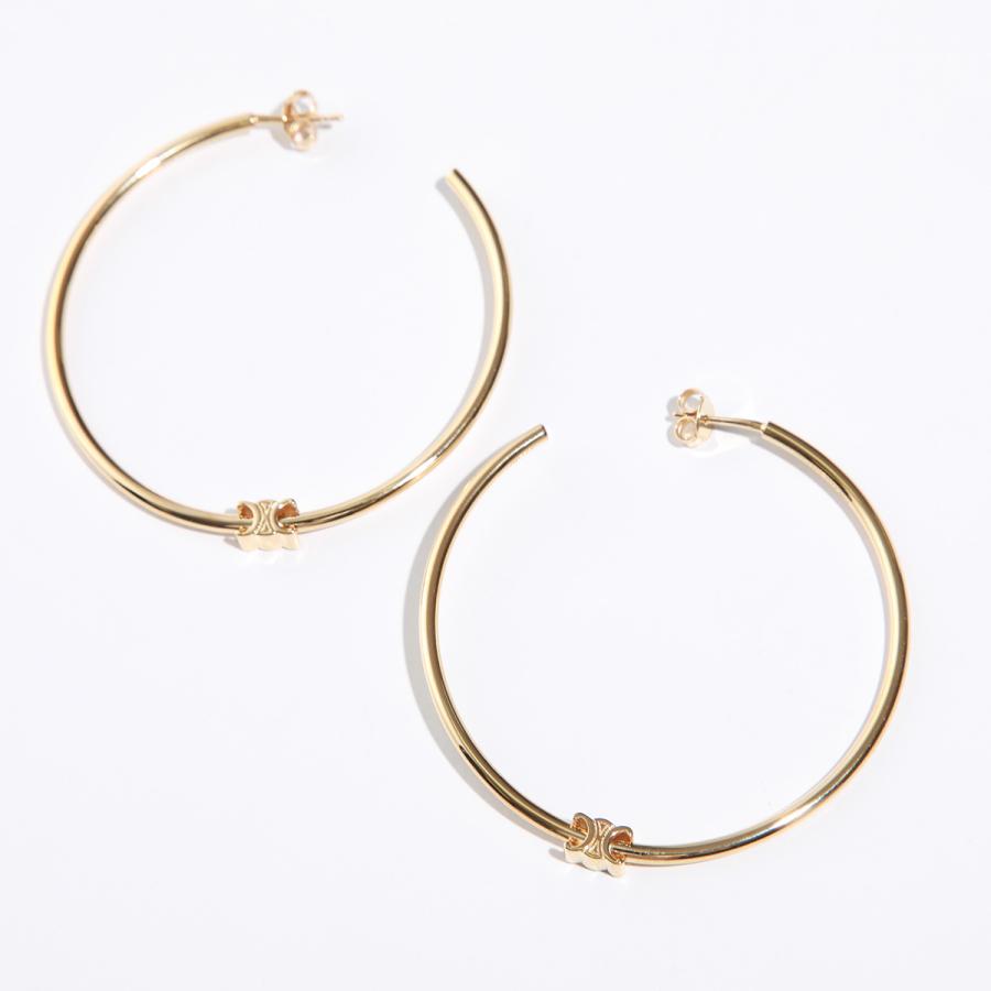CELINE（セリーヌ） フープピアス Large Hoops ラージ 460YP6BRA.35OR