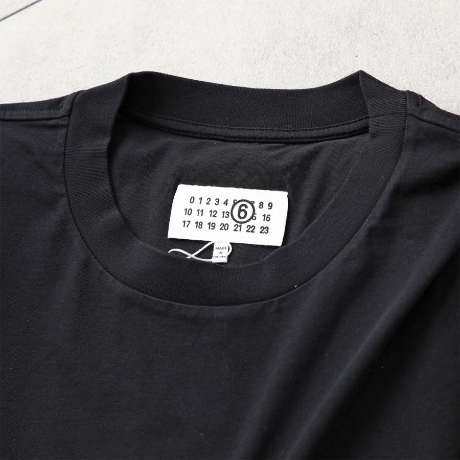 MM6 エムエムシックス 半袖Tシャツ ナンバリングロゴ MM6 エムエムシックス メゾンマルジェラ Tシャツ SH0GC0001 STJ391