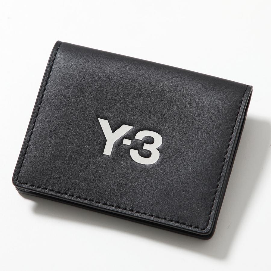 Y-3 ブラックバッグ カードケース付き Y-3 ワイスリー カードケース JN1728 メンズ レザー ロゴ カード