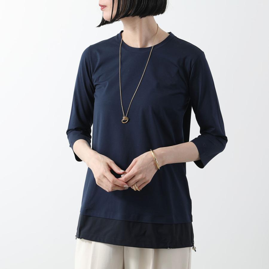 HERNO ヘルノ Tシャツ JG000142D 52003 レディース 五分袖 半袖 