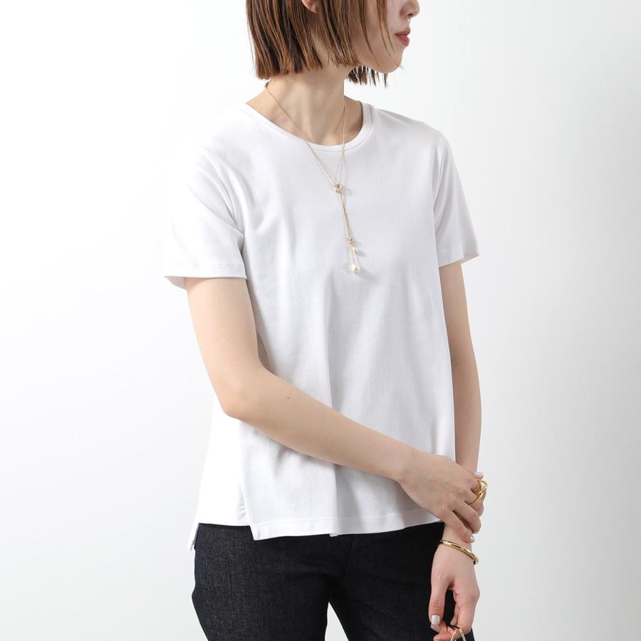 美品 HERNO ヘルノ カットソー tシャツ　ラミナー　サイズ46 ホワイト HERNO（ヘルノ） HERNO Laminar ラミナー Tシャツ JG003DL 52010