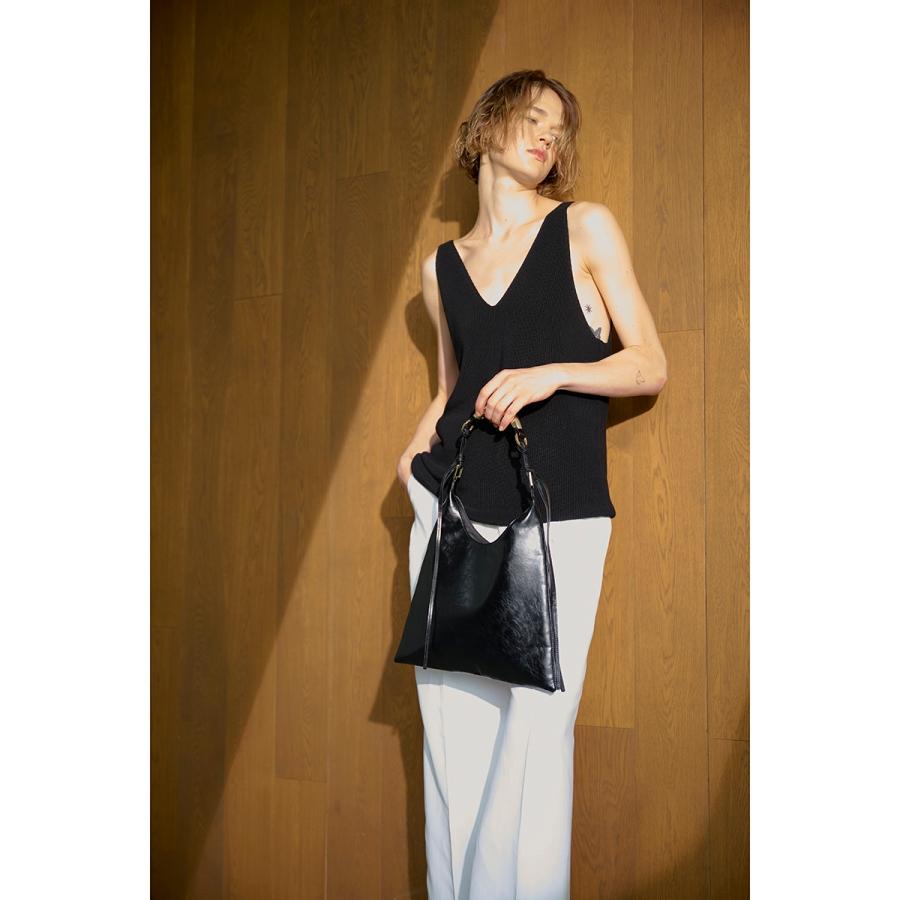 Le Vernis（ル・ベルニ） ハンドバッグ Sculpture square bag S