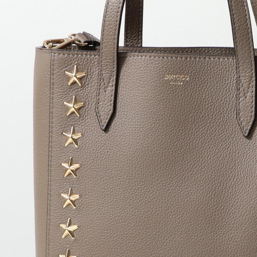 JIMMY CHOO（ジミーチュウ） ショルダーバッグ BRIA TOTE N/S GRAINY  