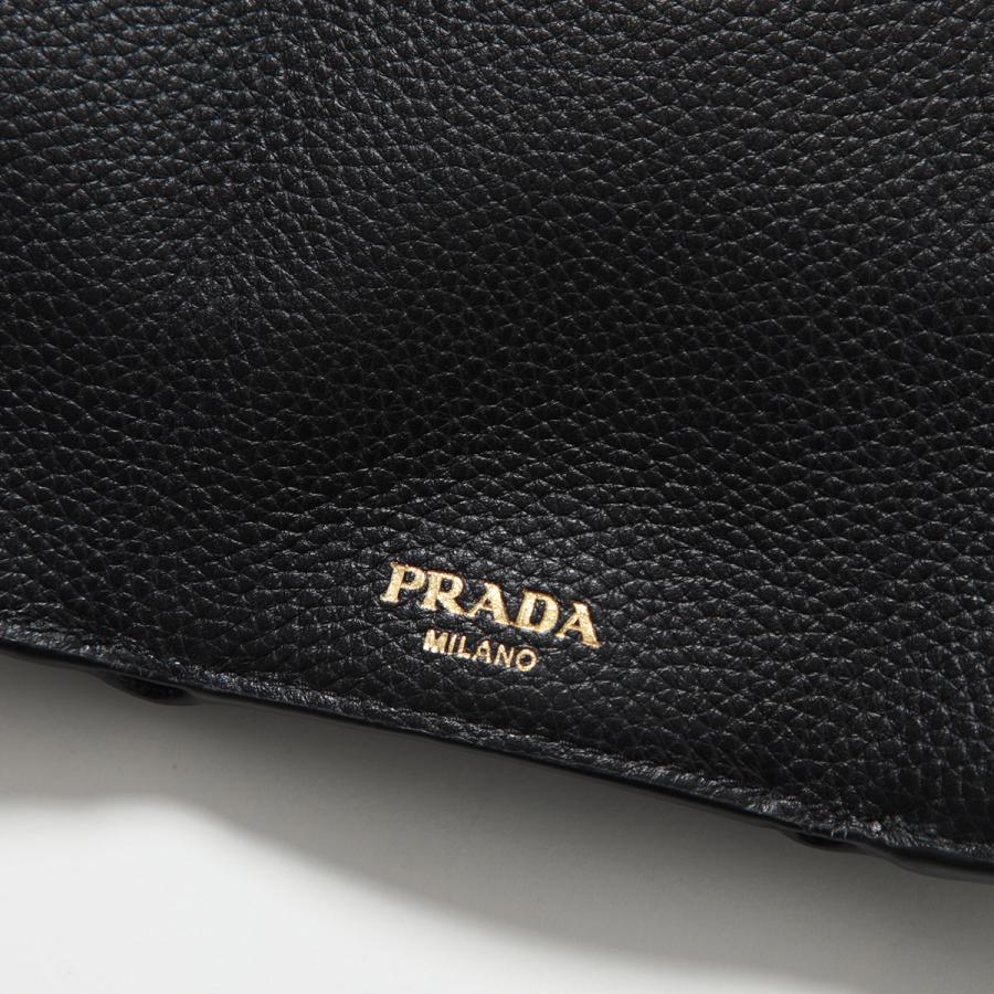 PRADA プラダ 三つ折り財布 1MH021 2E3A レディース レザー ミニ PRADA プラダ 三つ折り財布 1MH021 2E3A レディース レザー ミニ