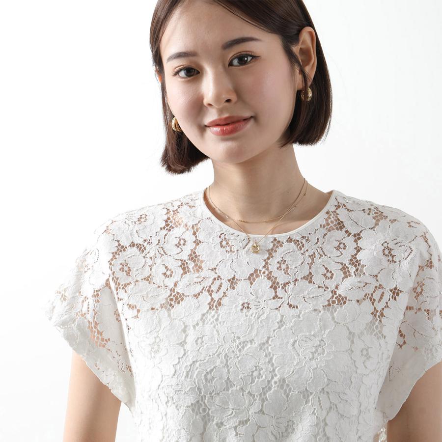 ヌメロヴェントゥーノ　コットンＡラインワンピース N°21（ヌメロヴェントゥーノ） ワンピース H152 4921 レディース