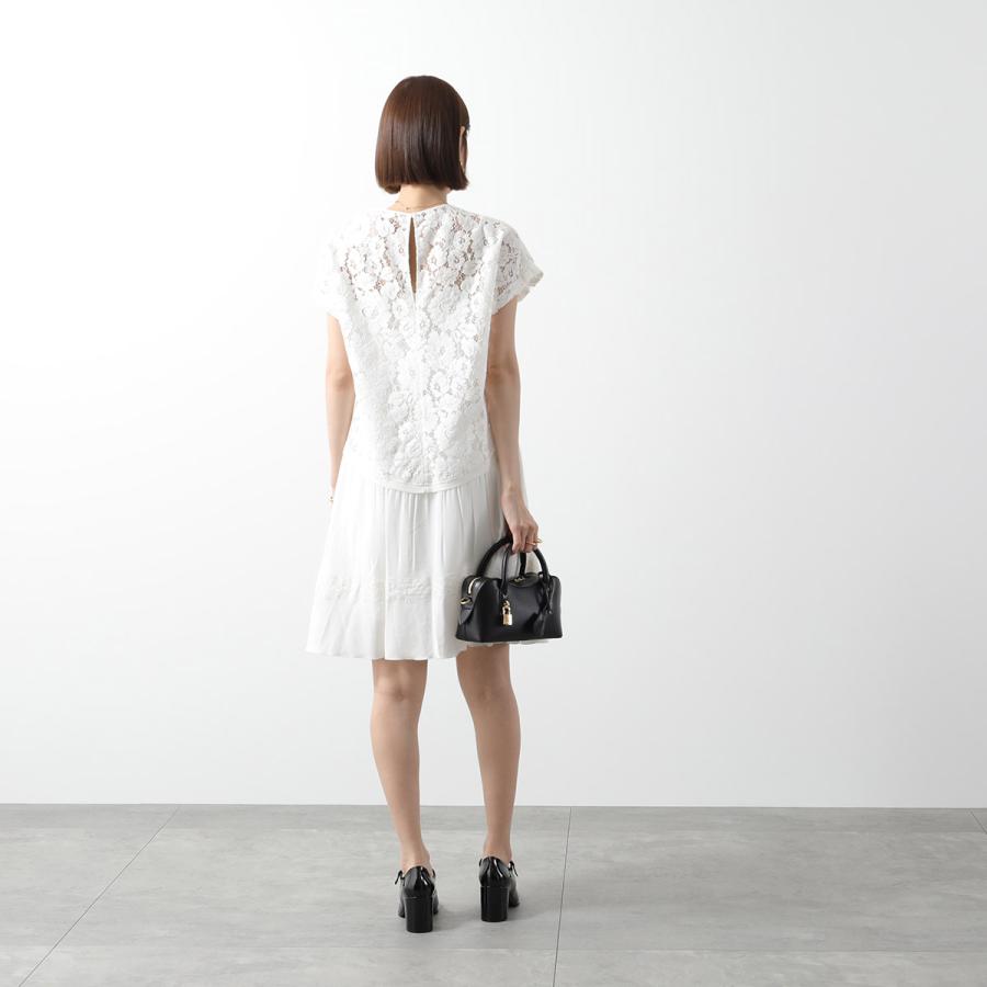 希少デザイン✨ヌメロヴェントゥーノ フラワーレース切替 2WAYブルゾントップス 希少デザイン N°21 ヌメロヴェントゥーノ フラワーレース切替 2WAY