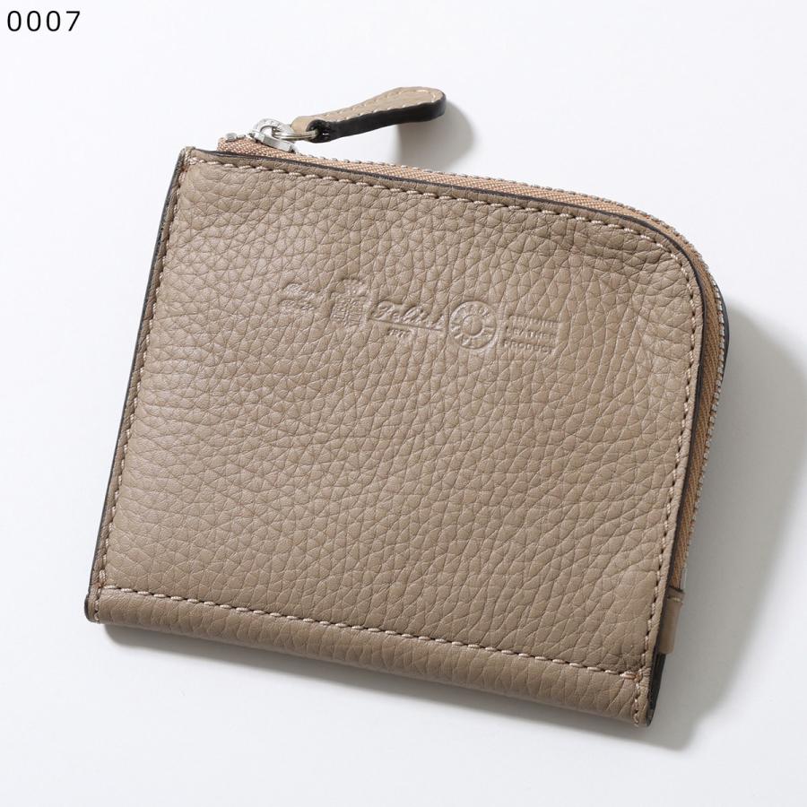 Felisi フェリージ 二つ折り財布 1115/1/LD メンズ レザー ミニ財布 小銭入れあり ミニ ウォレット ロゴの画像