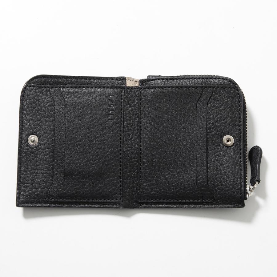 Felisi フェリージ 二つ折り財布 1115/1/LD メンズ レザー ミニ財布 小銭入れあり ミニ ウォレット ロゴの画像