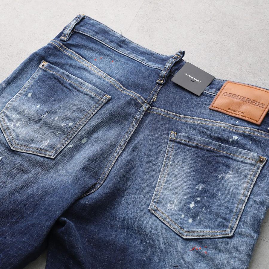 DSQUARED2（ディースクエアード） ジーンズ Medium Easy Wash Marine