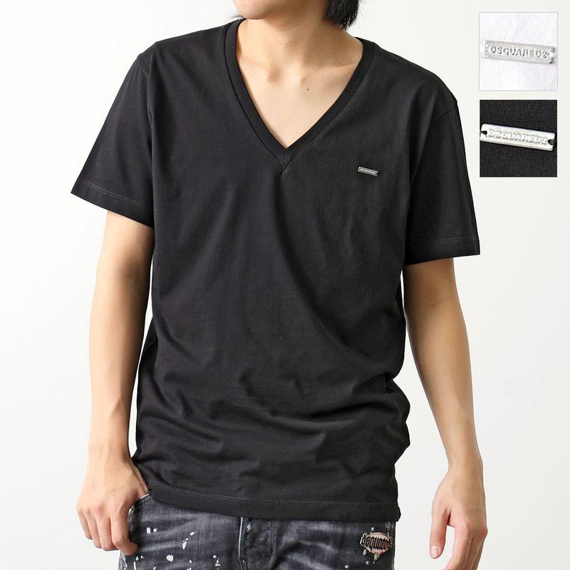 DSQUARED2（ディースクエアード） 半袖 Tシャツ V-neck T-shirt