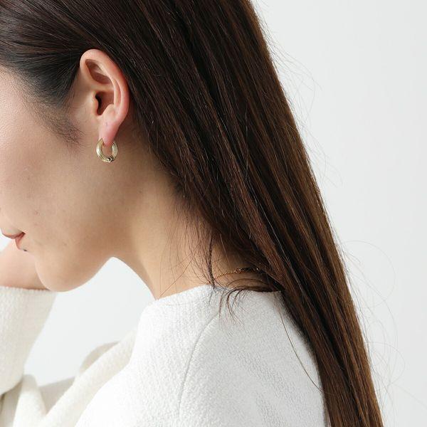 Otiumberg オティウムバーグ ピアス Twisted Ridge Hoops ツイスト