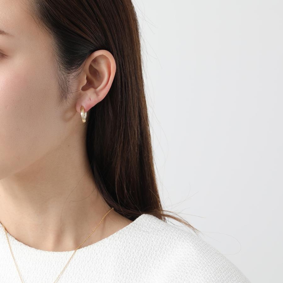 Otiumberg オティウムバーグ ピアス Twisted Ridge Hoops ツイスト