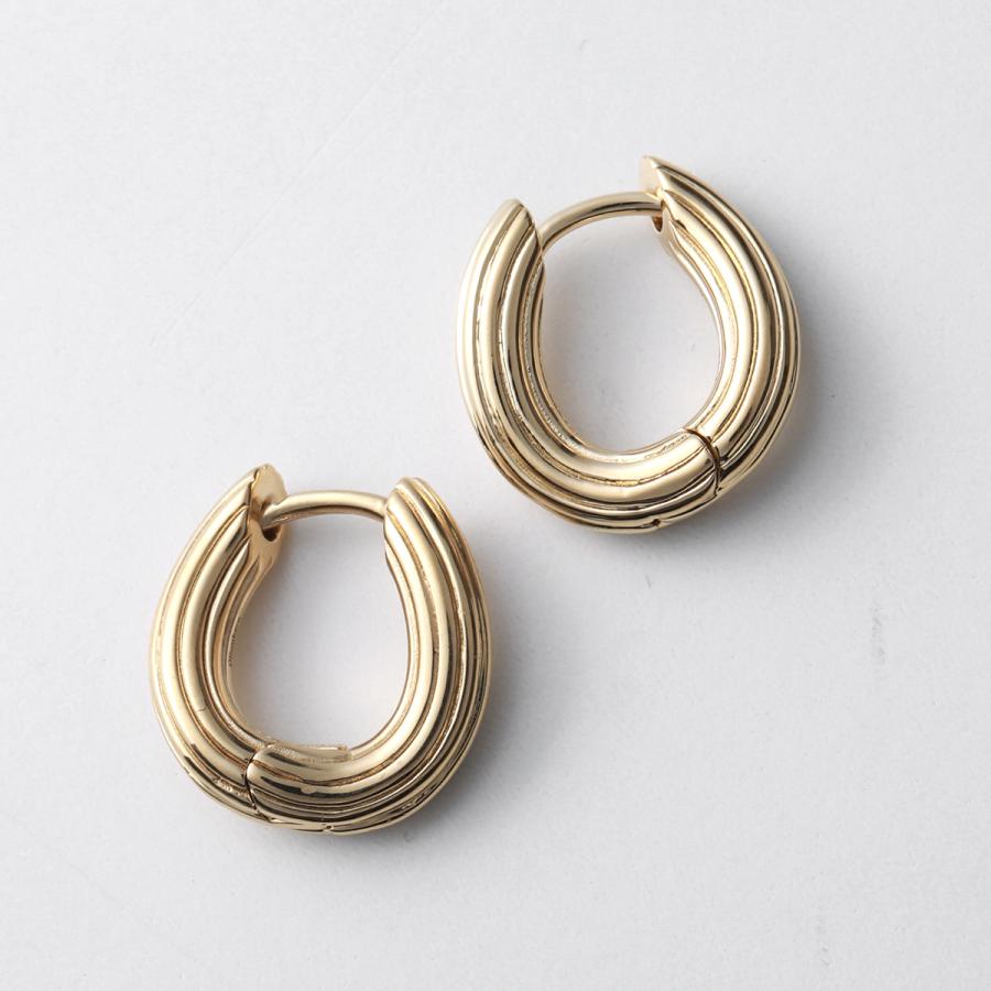 Otiumberg オティウムバーグ ピアス Twisted Ridge Hoops ツイスト