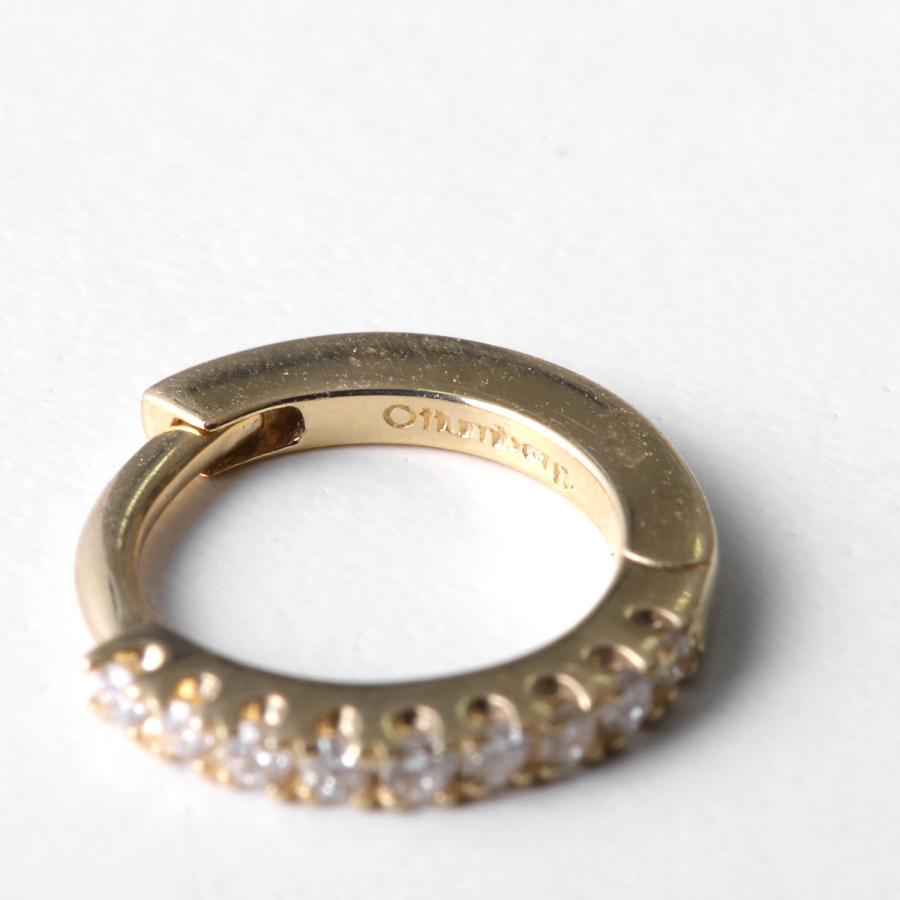 Otiumberg オティウムバーグ フープピアス Diamond Huggie