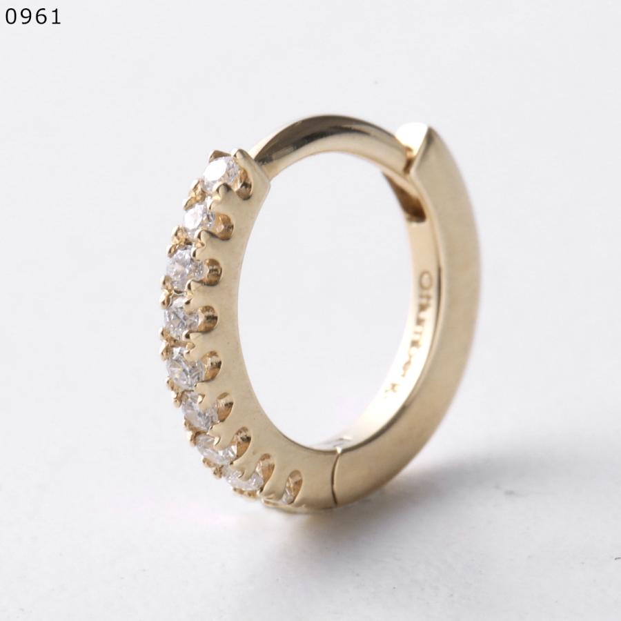Otiumberg オティウムバーグ フープピアス Diamond Huggie