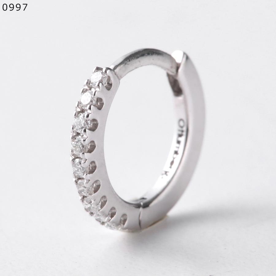 Otiumberg オティウムバーグ 片耳用 ダイヤモンド フープ ピアス Otiumberg オティウムバーグ フープピアス Diamond Huggie
