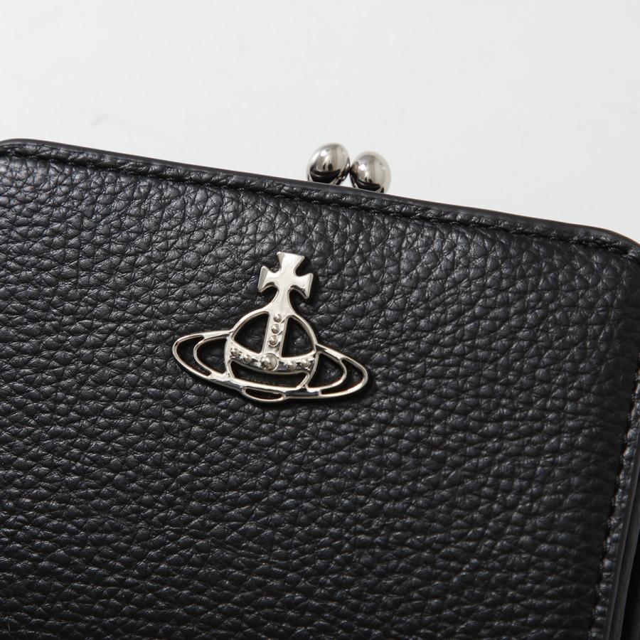 ヴィヴィアン ウエストウッド VIVIENNE WESTWOOD 財布 二つ折り スモールウォレット レディース ミニ財布 オーブ 二つ折り財布 51150003 L001N Vivienne Westwood（ヴィヴィアンウエストウッド） 並行輸入